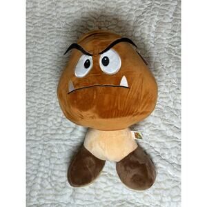 Official Nintendo Super Mario Goomba 15” Plush Doll Toy New with Tags